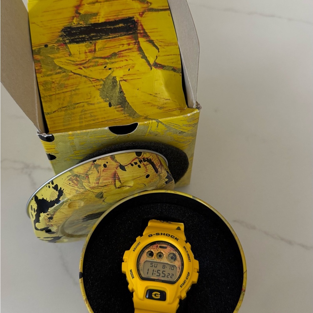 Casio G-Shock Bright Yellow Ed Sheeran Digital Watch